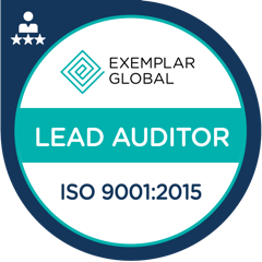 Exemplar Global Certified Lead Auditor, ISO 9001 Quality Management Systems Exemplar Global Certified Lead Auditor, ISO 9001 Quality Management Systems