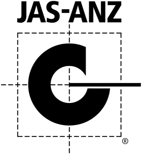 JAS-ANZ accreditation symbol